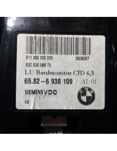 Ecran GPS BMW SERIE 5 E60 PHASE 1 Diesel