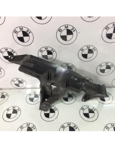 Support de phare gauche (tôle) BMW X3 E83 PHASE 2 