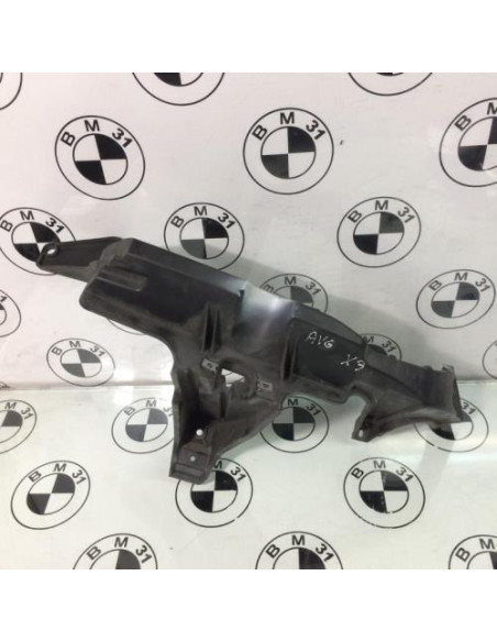 Support de phare gauche (tôle) BMW X3 E83 PHASE 2 