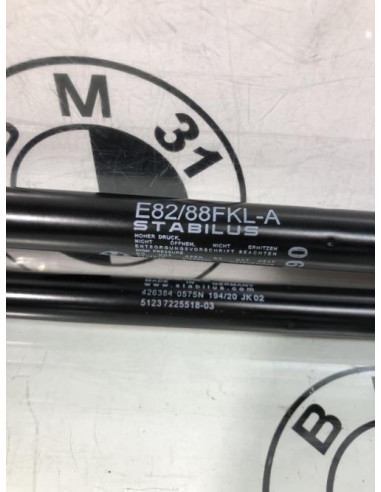 Verin de capot BMW SERIE 1 E82 COUPE 