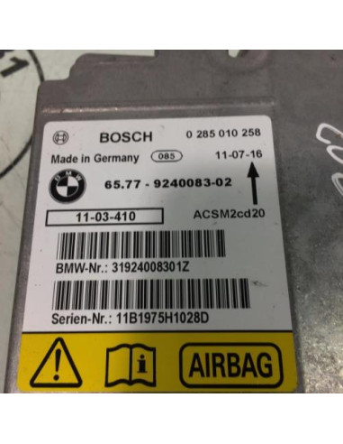 Boitier air bag BMW X6 E71 PHASE 2 Diesel