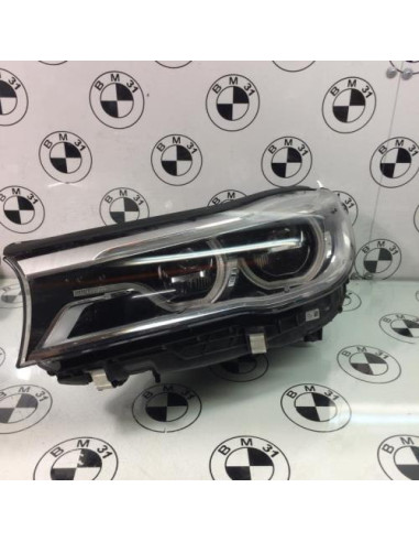 Optique avant principal gauche (feux)(phare) BMW SERIE 7 G12 LIMOUSINE PHASE 1 