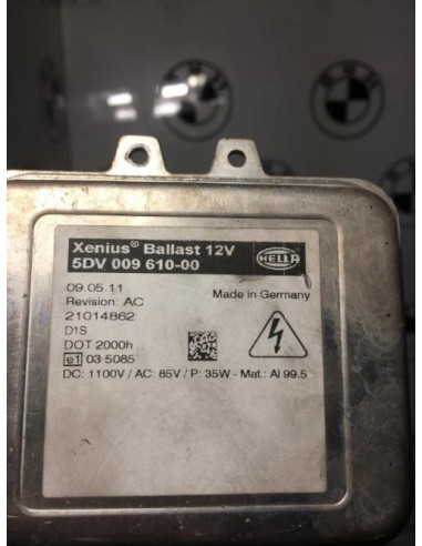 Boitier xenon BMW X6 E71/E72 PHASE 1 