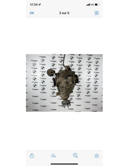 Pont (propulsion) BMW SERIE 3 E46 PHASE 2 Diesel