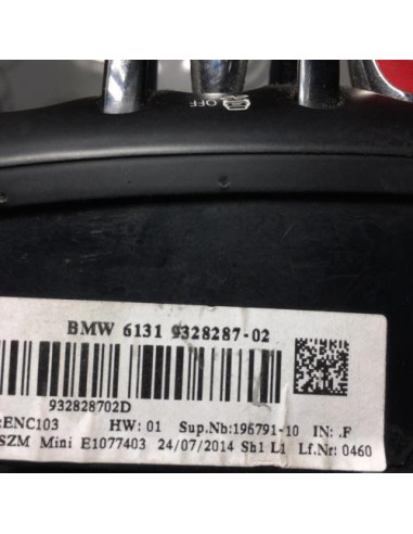 Bouton/Interrupteur MINI MINI 3 F56 PHASE 1 Diesel