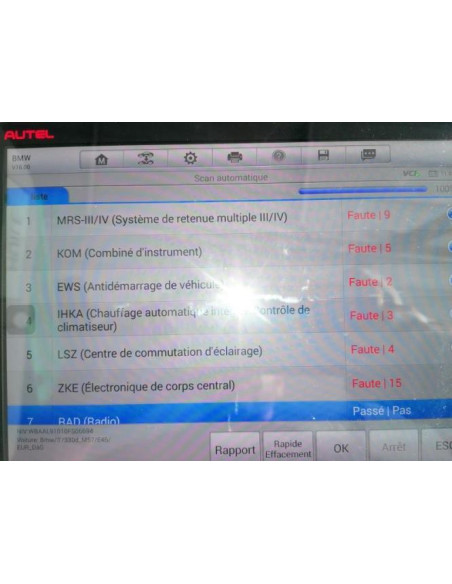 Feu arriere secondaire gauche (feux) BMW SERIE 3 E46 PHASE 1 Diesel