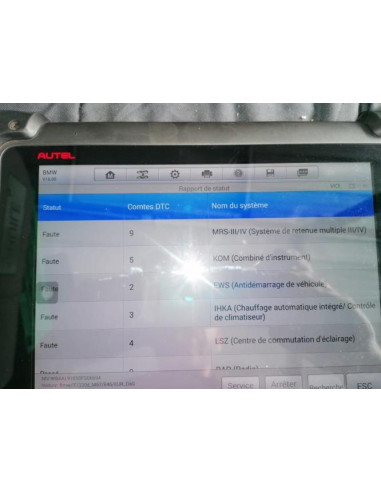 Feu arriere secondaire gauche (feux) BMW SERIE 3 E46 PHASE 1 Diesel