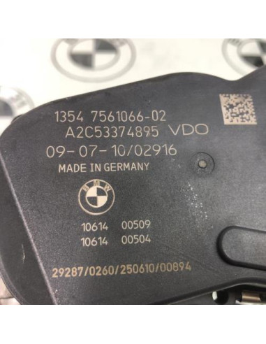 Boitier papillon BMW SERIE 1 E87 PHASE 2 