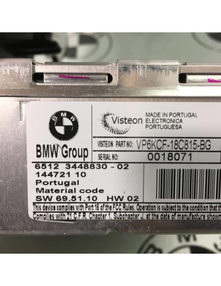 Autoradio d'origine MINI MINI 2 R56 PHASE 1 Essence