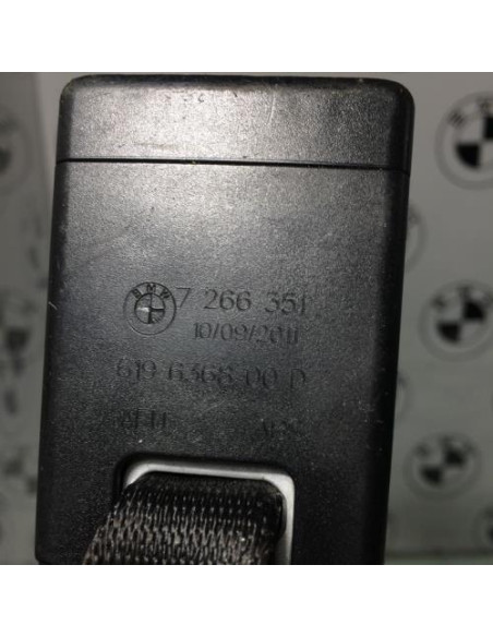 Attache ceinture arriere centrale BMW SERIE 1 F20 PHASE 1 Diesel