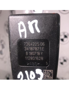 Attache ceinture arriere droit MINI MINI 3 F55 PHASE 1 Essence 2