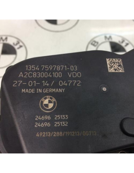 Boitier papillon BMW SERIE 5 F07 GRAN TURISMO PHASE 1 