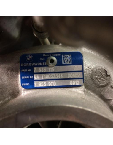 Turbo BMW SERIE 5 F07 GRAN TURISMO PHASE 1 