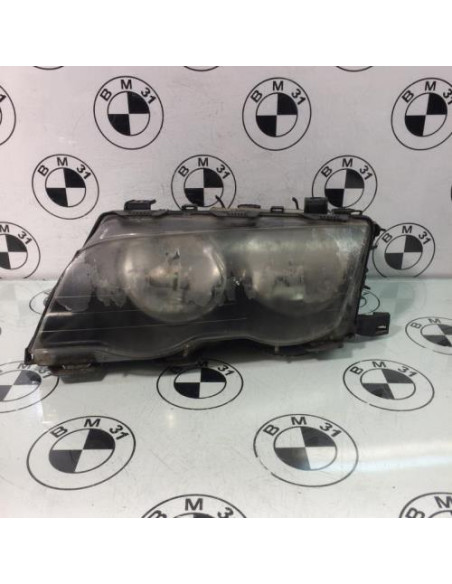 Optique avant principal gauche (feux)(phare) BMW SERIE 3 E46 PHASE 1 Diesel