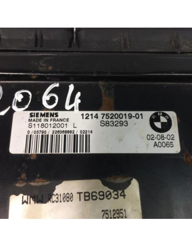 Calculateur MINI MINI 1 R50/R53 PHASE 1 Essence