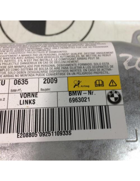 Air bag lateral gauche BMW SERIE 5 E61 TOURING PHASE 2 BREAK Diesel