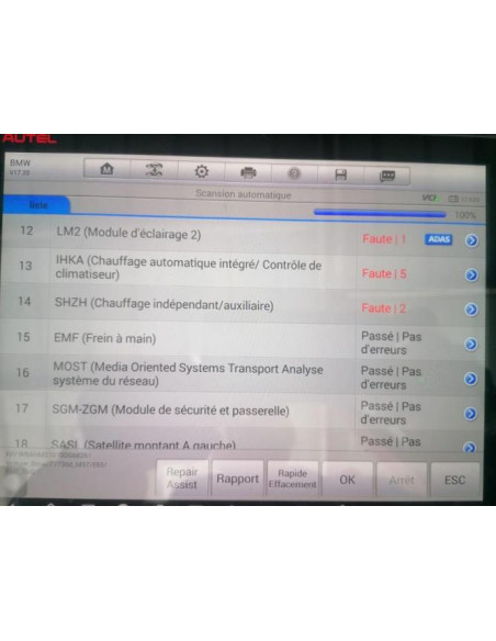 Capteur BMW SERIE 7 E65 PHASE 2 Diesel