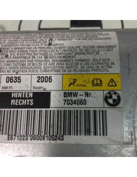 Air bag lateral droit BMW SERIE 5 E61 TOURING PHASE 1 BREAK Diesel