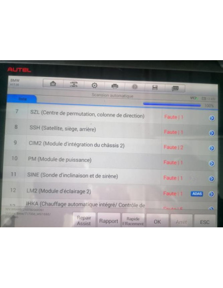 Interrupteur de leve vitre BMW SERIE 7 E65 PHASE 2 Diesel