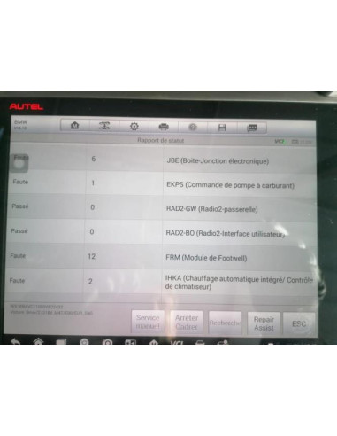 Interrupteur de leve vitre BMW SERIE 3 E90 PHASE 1 Diesel