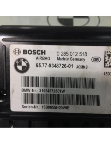 Boitier air bag BMW SERIE 1 F20 PHASE 2 Diesel