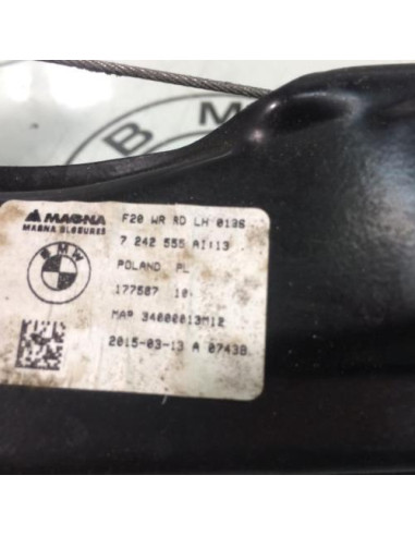 Leve vitre electrique arriere gauche BMW SERIE 1 F20 PHASE 2 Diesel