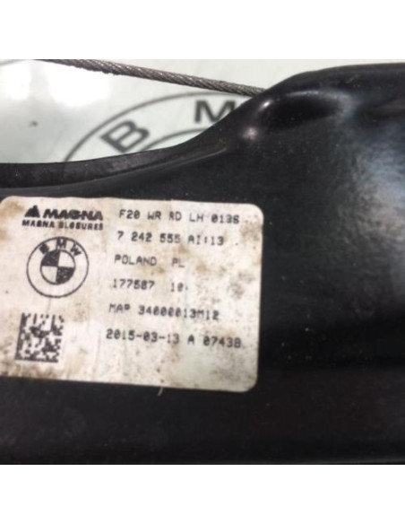 Leve vitre electrique arriere gauche BMW SERIE 1 F20 PHASE 2 Diesel