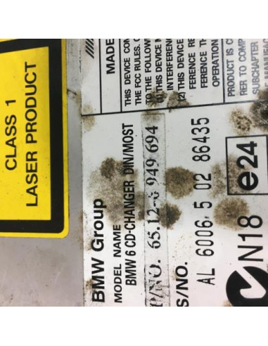 Chargeur CD BMW SERIE 5 E61 TOURING PHASE 1 BREAK Diesel