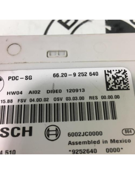 Boitier d'aide au stationnement MINI MINI 2 R60 COUNTRYMAN BREAK Diesel