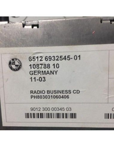 Autoradio d'origine BMW X3 E83 PHASE 1 Essence