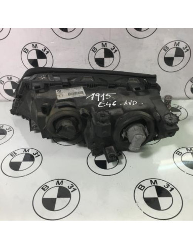 Optique avant principal droit (feux)(phare) BMW SERIE 3 E46 TOURING PHASE 1 BREAK Diesel