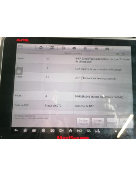 Calculateur BMW SERIE 3 E46 COUPE PHASE 1 Essence