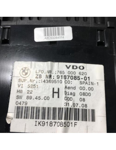 Compteur BMW SERIE 3 E90 PHASE 2 Diesel
