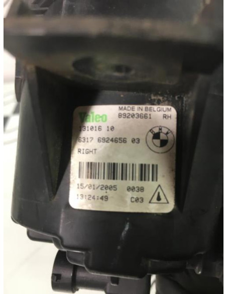 Anti brouillard droit (feux) BMW SERIE 1 E87 PHASE 1 