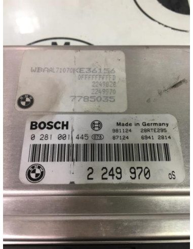 Kit de demarrage BMW SERIE 3 E46 PHASE 1 