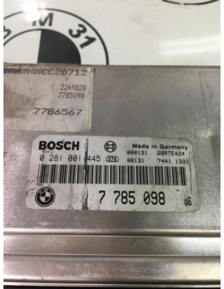Calculateur BMW SERIE 3 E46 PHASE 1 
