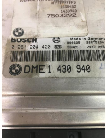 Calculateur BMW SERIE 3 E46 PHASE 1 