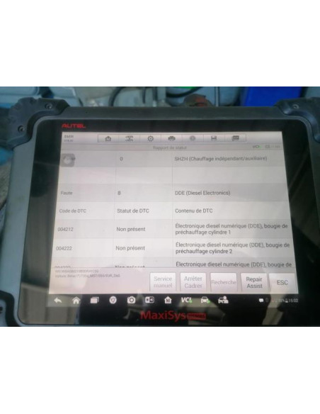 Compteur BMW SERIE 7 E65 PHASE 1 Diesel