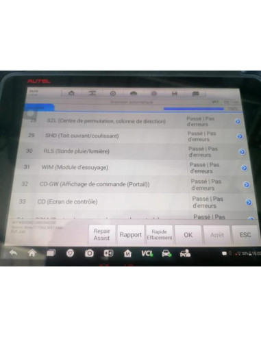 Renfort pare choc avant (traverse) BMW SERIE 7 E65 PHASE 1 Diesel