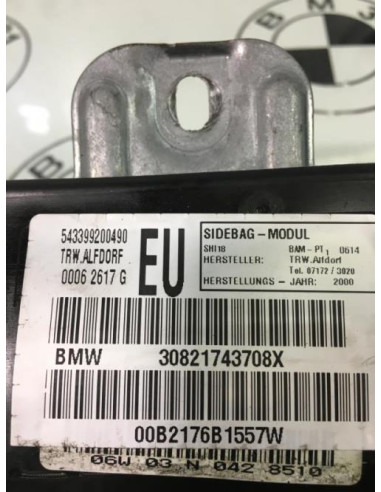 Air bag lateral gauche BMW SERIE 3 E46 PHASE 1 Diesel