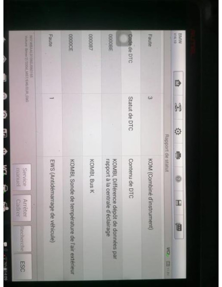 Ecran GPS BMW SERIE 3 E46 PHASE 1 Diesel