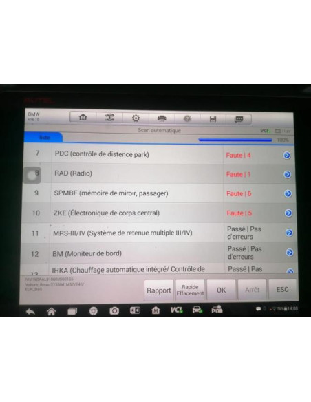 Feu arriere secondaire gauche (feux) BMW SERIE 3 E46 PHASE 1 Diesel