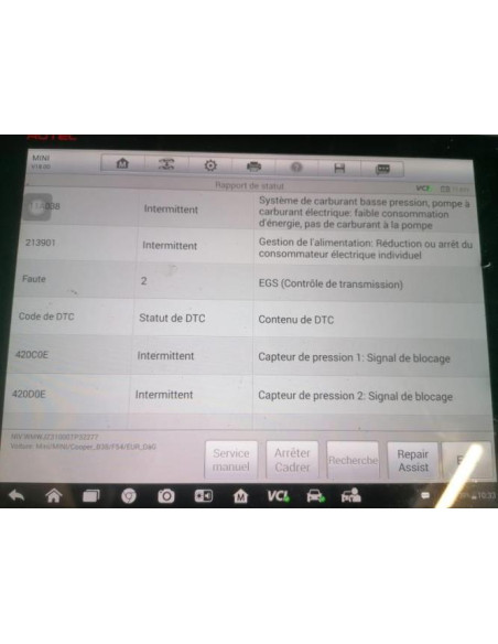 Ceinture avant gauche MINI MINI 3 F54 CLUBMAN PHASE 1 BREAK Essence