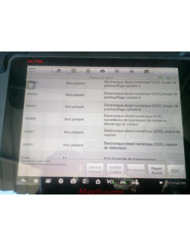 Poignee porte avant droit BMW SERIE 7 E65 PHASE 1 Diesel