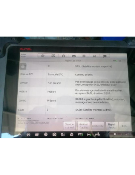 Repetiteur clignotant avant gauche (Feux) BMW SERIE 7 E65 PHASE 1 Diesel