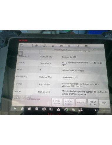 Capteur ABS arriere droit BMW SERIE 7 E65 PHASE 1 Diesel