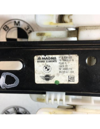 Leve vitre electrique arriere droit MINI MINI 2 R60 COUNTRYMAN BREAK Diesel