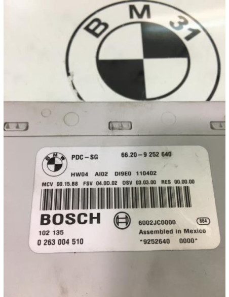 Boitier d'aide au stationnement MINI MINI 2 R60 COUNTRYMAN BREAK Diesel