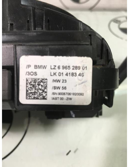 Com (Bloc Contacteur Tournant+Commodo Essuie Glace+Commodo Phare) BMW SERIE 3 E90 PHASE 1 Diesel