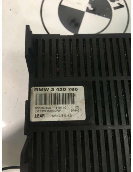 Calculateur BMW X3 E83 PHASE 1 